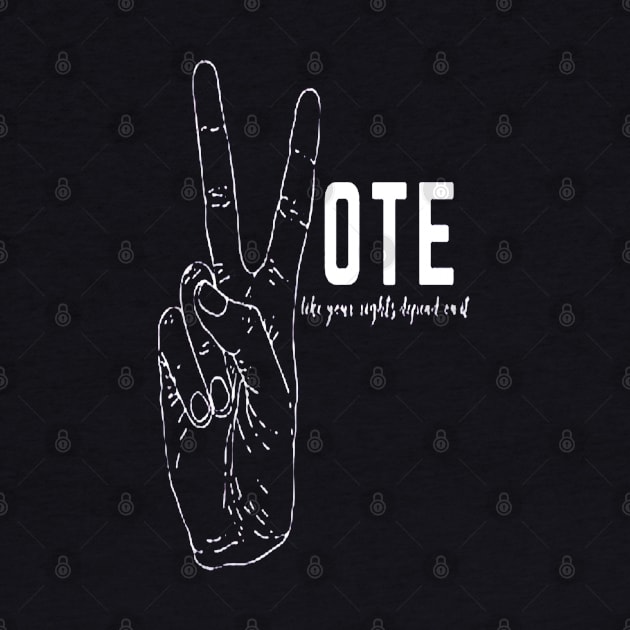 Vote Like by hopeakorentoart